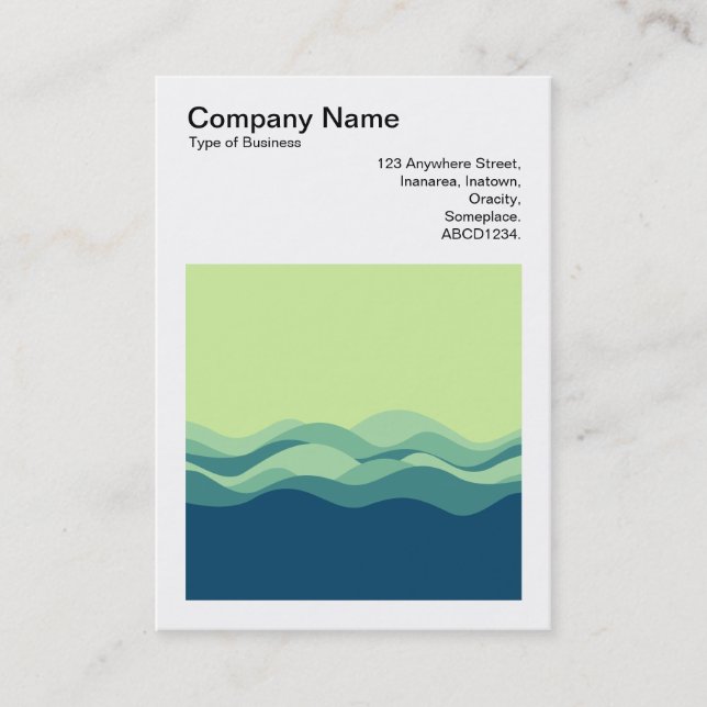 Square Photo (v3) - Sound Sketch 02 Business Card (Front)