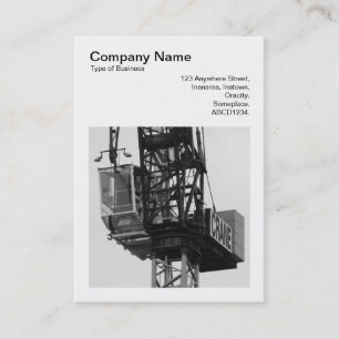 Square Photo (v3) - Tower Crane 02 Business Card