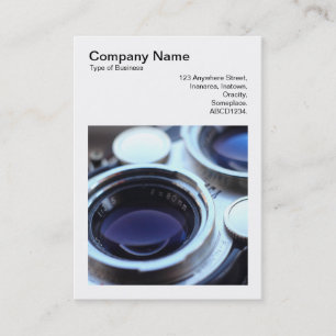 Square Photo (v3) - Vintage TLR Camera Business Card