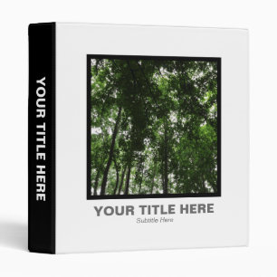Square Photo - Woodland Canopy 01 Binder