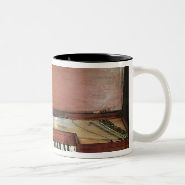 Square piano, 1767 (photo) Two-Tone coffee mug (Right)