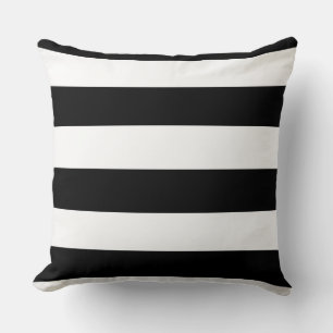 Square Pillow, Stripes Template Design Throw Pillow