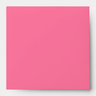 Square Pink Leopard Linen Envelopes