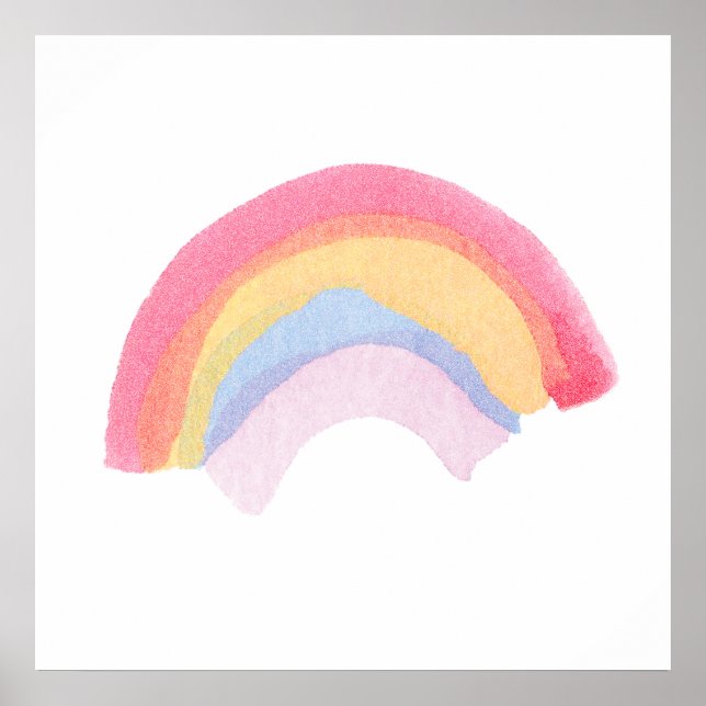 Square Rainbow Print (Front)