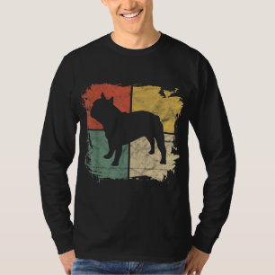 Square Retro French Bulldog Owner Gift Dog Frenchi T-Shirt