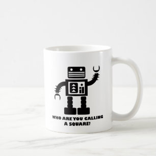 Square Robot Mug