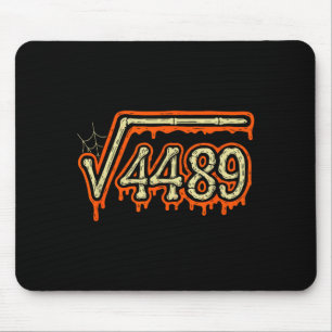 Square Root 4489 Equals 67 Geek Joke Mouse Pad