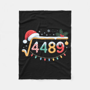 Square Root 4489 Funny 67 Meme Math Teacher 6 7 Ch Fleece Blanket