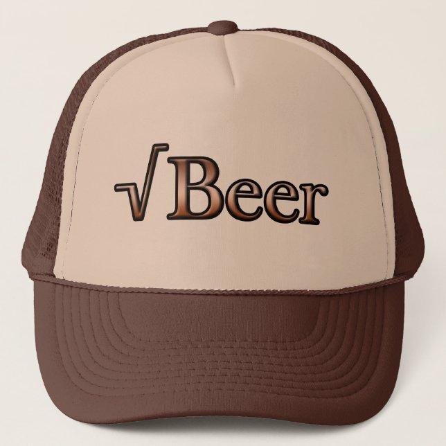 Square Root Beer Trucker Hat (Front)