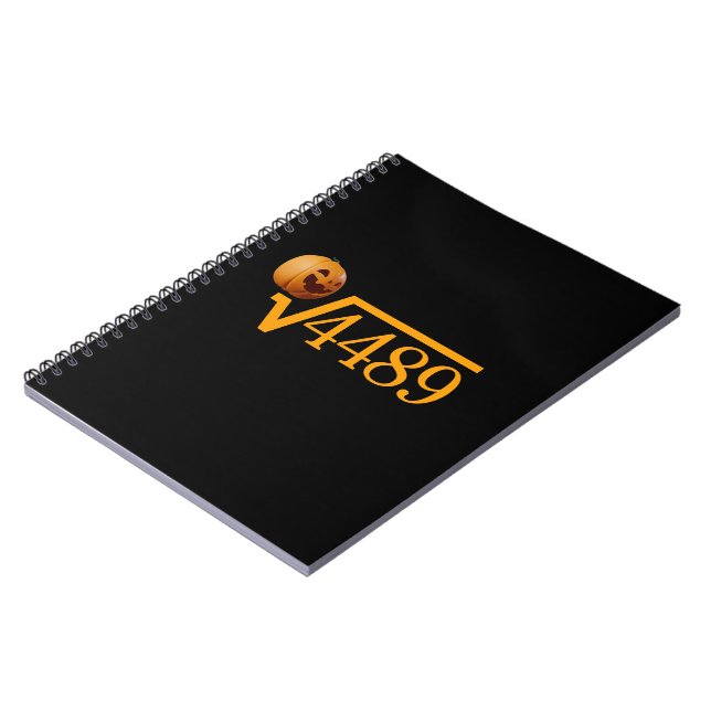 Square Root of 4489 Notebook (Left Side)
