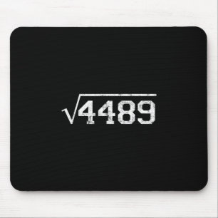Square Root Of 4489 Slang Math Teacher Six Seven 6 Mouse Pad