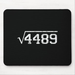 Square Root Of 4489 Slang Math Teacher Six Seven 6 Mouse Pad