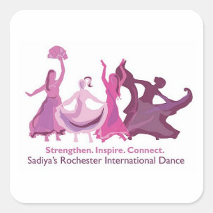 Square Sadiya's Rochester International Dance Sticker