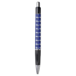 Square Sapphire Gemstone Blue Pen