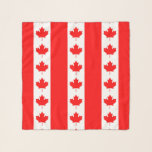 Square Scarf with flag of Canada<br><div class="desc">Add a touch of Canadian pride to your accessory collection with our exclusive square scarf featuring the flag of Canada! This stylish scarf is crafted with meticulous attention to detail, making it more than just a fashionable item; it’s a celebration of Canada’s rich heritage and cultural identity. The elegant design...</div>