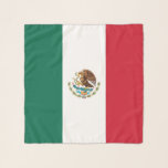 Square Scarf with flag of Mexico<br><div class="desc">Elevate your style with our square scarf featuring the flag of Mexico! This chic scarf is not just an accessory; it’s a bold expression of your love for Mexican culture. Crafted from lightweight, high-quality fabric, it showcases the vibrant colours and emblem of the Mexican flag, making it a standout piece...</div>