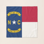 Square Scarf with flag of North Carolina, USA<br><div class="desc">Add a touch of state pride to your wardrobe with our exclusive square scarf featuring the flag of North Carolina! Designed to blend elegance with cultural pride, this scarf is more than just a fashion accessory; it’s a celebration of North Carolina’s rich heritage and vibrant identity. The distinctive design prominently...</div>