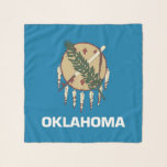 Square Scarf with flag of Oklahoma State, USA<br><div class="desc">Add a touch of Oklahoma pride to your wardrobe with our exclusive square scarf featuring the flag of Oklahoma! This square scarf is more than just a stylish accessory; it’s a vibrant tribute to Oklahoma’s unique heritage and cultural pride. Adorned with the iconic Oklahoma state flag, this scarf offers a...</div>