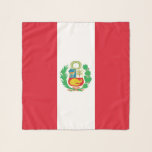 Square Scarf with flag of Peru<br><div class="desc">Elevate your accessory collection with our exclusive square scarf featuring the flag of Peru! Designed to seamlessly blend style with a celebration of cultural pride, this square scarf is more than just a fashion statement; it’s a vibrant tribute to Peru’s rich heritage. The striking flag design makes this scarf a...</div>