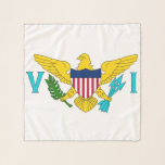 Square Scarf with flag of Virgin Islands, USA<br><div class="desc">Add a touch of Caribbean flair to your wardrobe with our exclusive square scarf featuring the flag of the Virgin Islands! Designed to combine elegance with vibrant state pride, this Virgin Islands-themed square scarf is more than just a fashion accessory; it’s a celebration of the territory’s rich heritage. The design...</div>