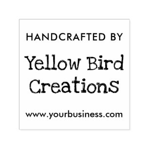 Square Self Inking Rubber Stamp