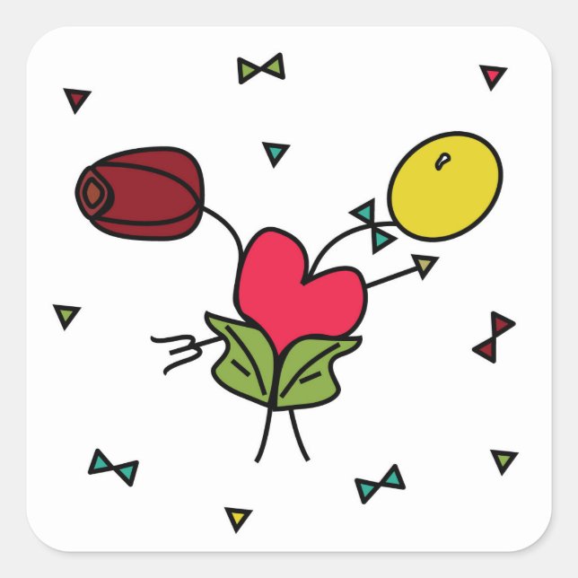 Square Sticker (Front)