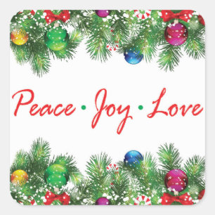 Square Stickers, Matte, Small, 1½ inch (sheet of  Sticker