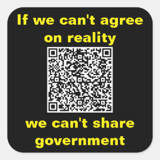 Square Stickers, sheet of six 3 inch stickeSticker Square Sticker