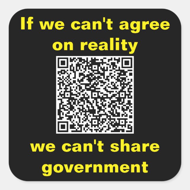 Square Stickers, sheet of six 3 inch stickeSticker Square Sticker (Front)