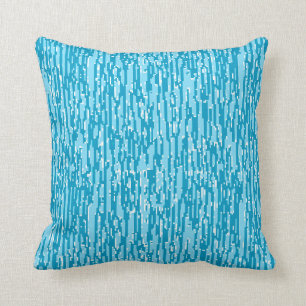 Square Throw Pillow (16" x 16") w/Summer Sky Blue!