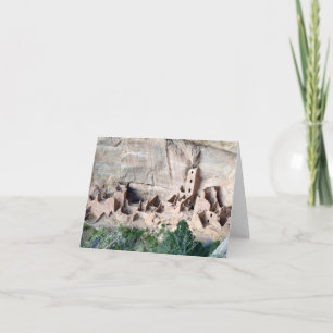 Square Tower House Cliff Dwelling Note Card