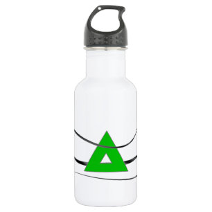 Square Triangle Circle 532 Ml Water Bottle