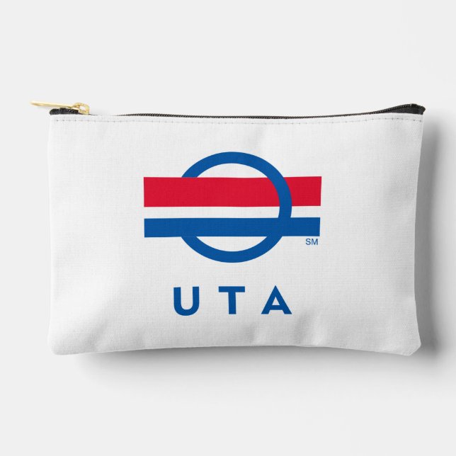 Square UTA Logo Accessory Pouch (Front)