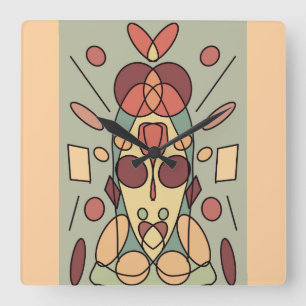  SQUARE WALL CLOCK