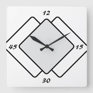 Square Wall Clock
