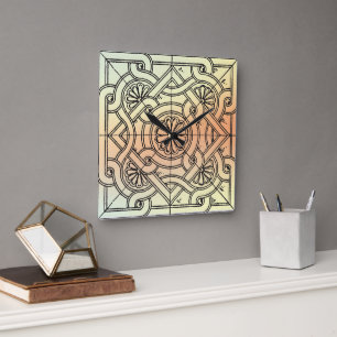 Square Wall Clock