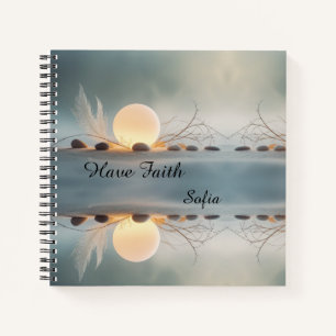 Square Zen Art Journal: Full Wrap Creative Notebook