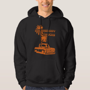 Squarebody Truck dropped slammed Square Body Lowri Hoodie