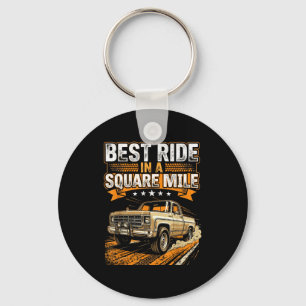 Squarebody Truck Keychain