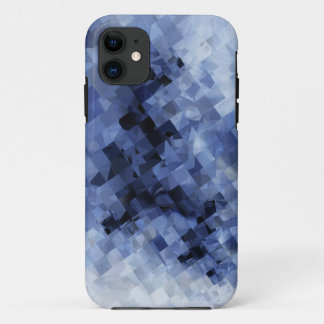 Squared Blue iPhone 11 Case