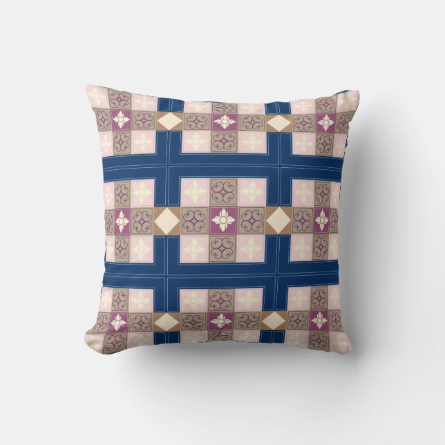 Squared Reversible Throw Pillow (Front)