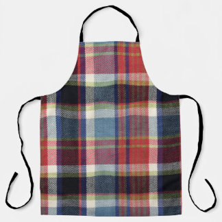 Squared Textile Texture Background. Apron
