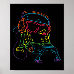 Squarepants Hip Hop  Poster