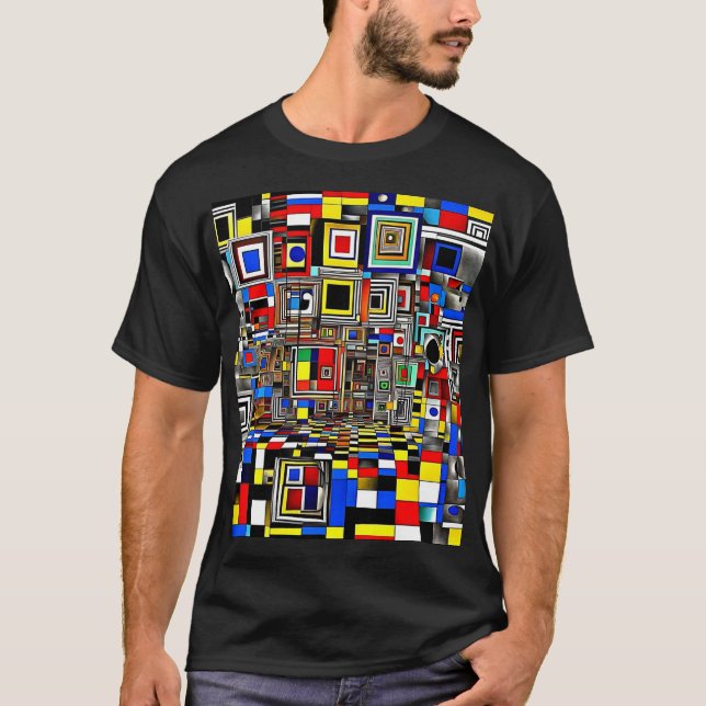 Squares 3 T-Shirt (Front)