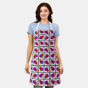 Squares and Circles Abstract Apron