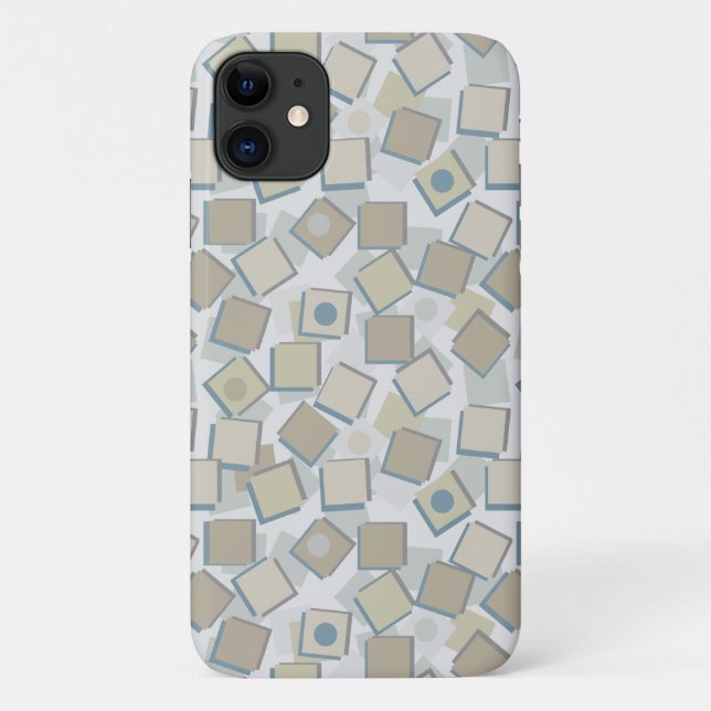 Squares and Circles Case-Mate iPhone Case (Back)
