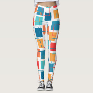 Squares and Outlines  Leggings