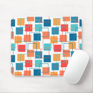 Squares and Outlines  Mouse Pad