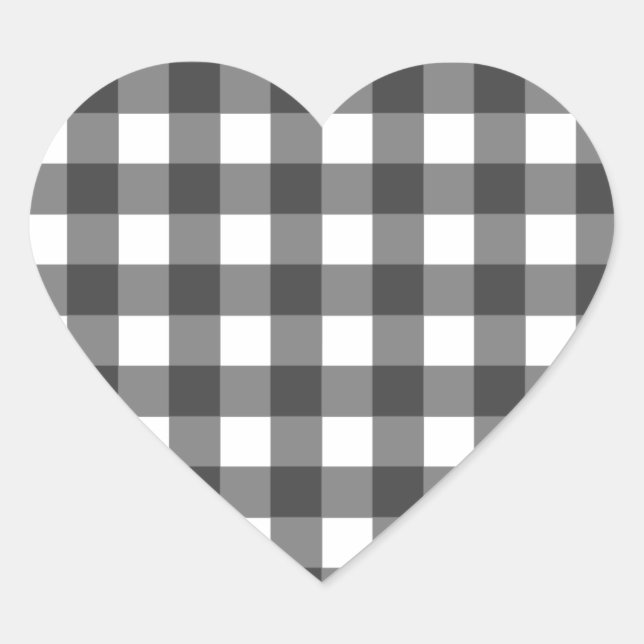 Squares Heart Sticker (Front)