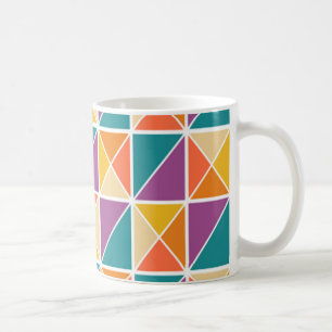 Squares into Triangles Coffee Mug